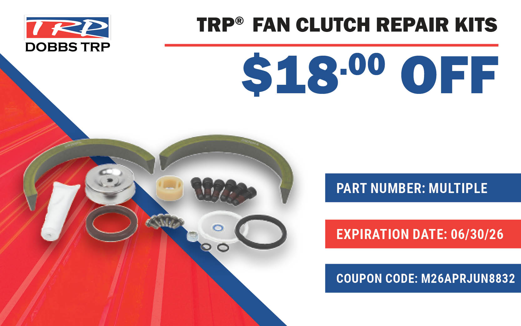 TRP Fan Clutch Repair Kit